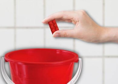 vieze lego schoonmaken--