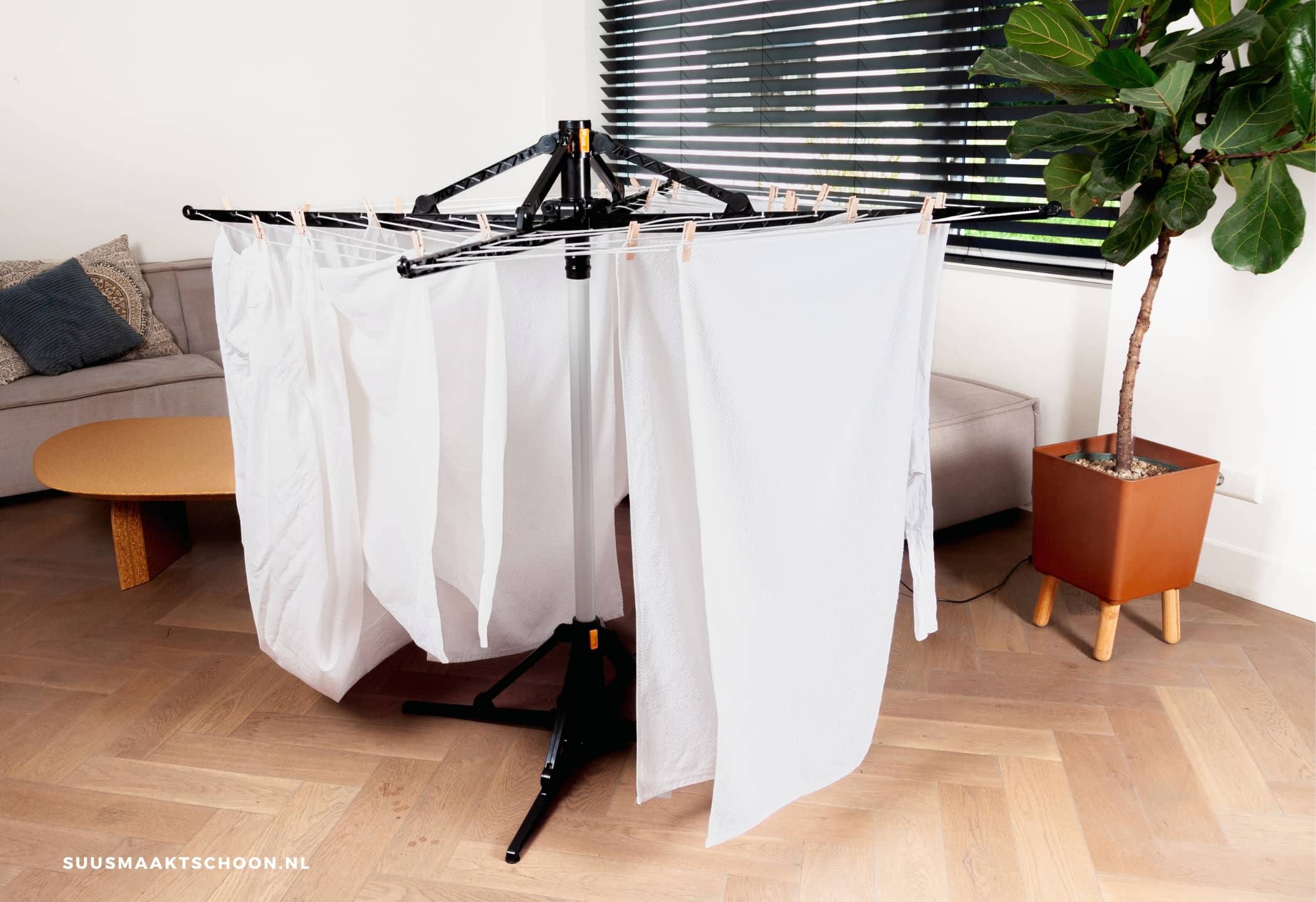was sneller droog met de SpeedDryer